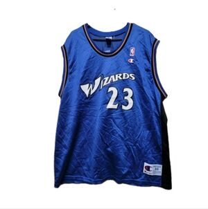 Michael Jordan #23 Washington Wizard Champion Jersey Mens Large